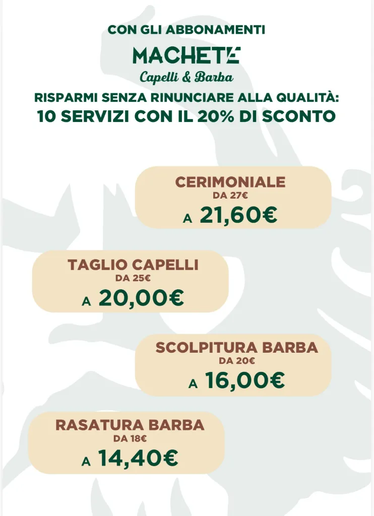 Locandina abbonamenti